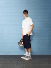 Minimal Baskılı Oversize Erkek T-shirt - Görsel 2